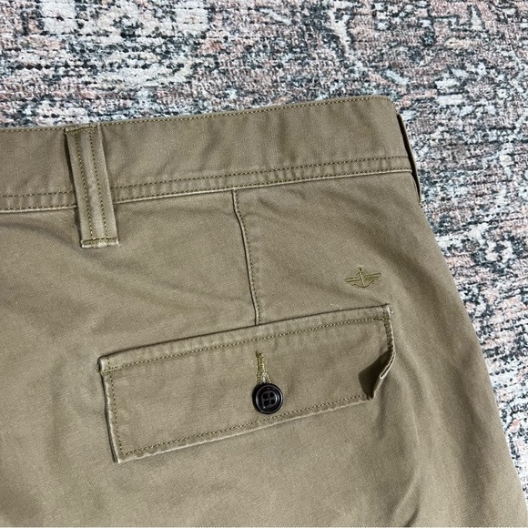 Dockers Crossover Pants Cargo Mens 38x34 Tan Flat Front Straight Classic Fit - Picture 7 of 16